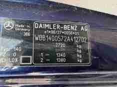 Mercedes W140 S600  engine V12 M120 120.982