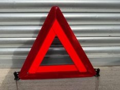 Volvo warning triangle