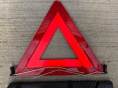Volvo warning triangle